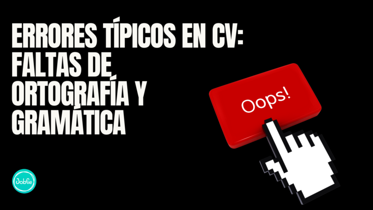 Errores típicos en el CV: Faltas de ortografía y gramática