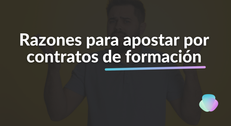 Razones para apostar por contratos de formación