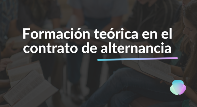 Formación teórica en el contrato de alternancia