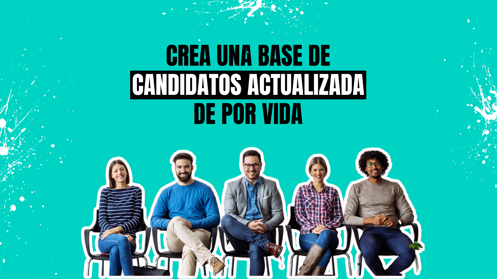 Almacena a los candidatos en una bolsa de talento propia