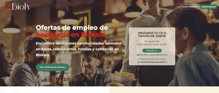 Cómo la Asociación de Hostelería de Bizkaia ha podido crear su propio portal de empleo